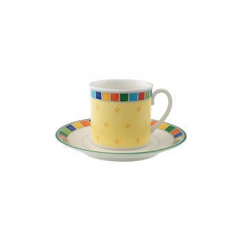 SET 2 TAZZE COLAZIONE CON PIATTO TWIST ALEA LIMONE VILLEROY & BOCH