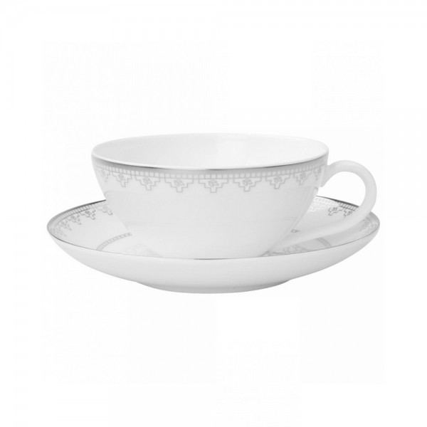 TAZZA TÈ CON PIATTINO WHITE LACE