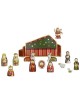 SET PRESEPE 14 PEZZI XMAS TARTAN