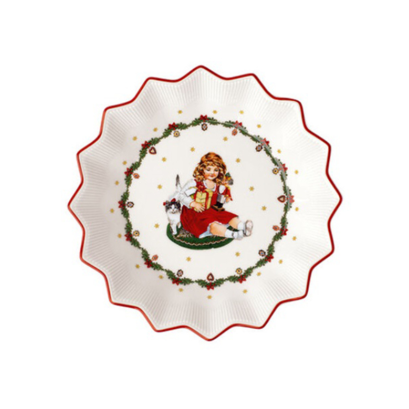 Villeroy & Boch Natale Toy's Fantasy piatto rettangolare Babbo