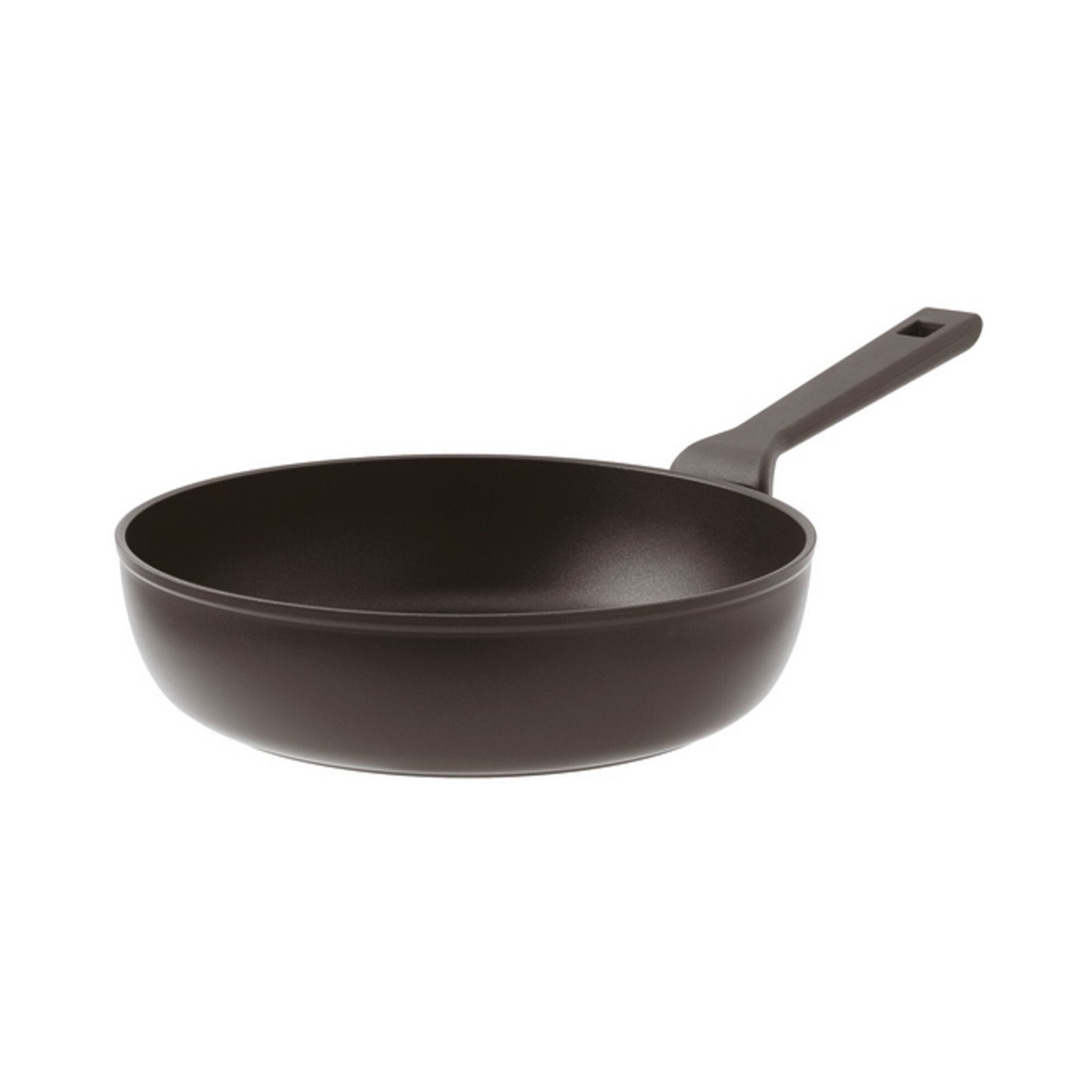 Wok Induzione 28cm Alluminio Forgiato, 3 Strati Titanio