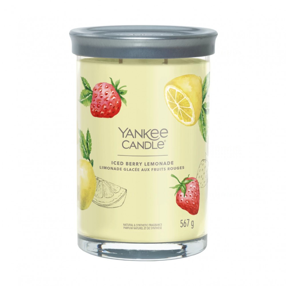 candela grande tumbler signature iced berry lemonade yankee candle