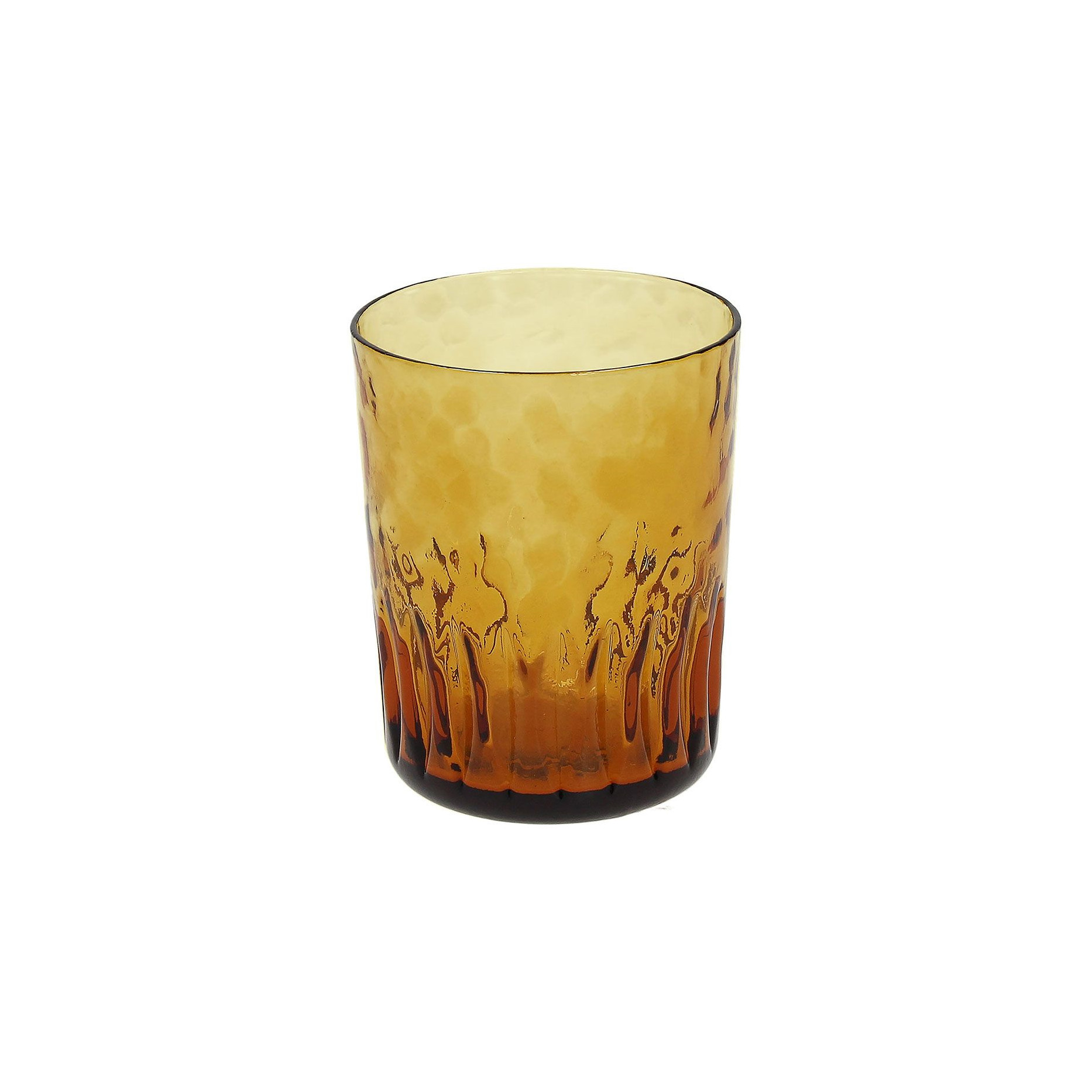 set 6 bicchieri vetro serena ambra andrea fontebasso