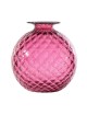 VASO MONOFIORE BALLOTON MAGENTA FILO ROSSO 100.29