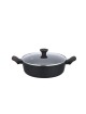 CASSERUOLA BASSA 24 CM FORGIATA SHUTTLE NERA