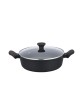 CASSERUOLA BASSA 28 CM FORGIATA SHUTTLE NERA