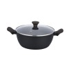 CASSERUOLA ALTA 20 CM FORGIATA SHUTTLE NERA