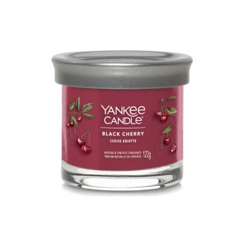 CANDELA PICCOLA TUMBLER BLACK CHERRY YANKEE CANDLE