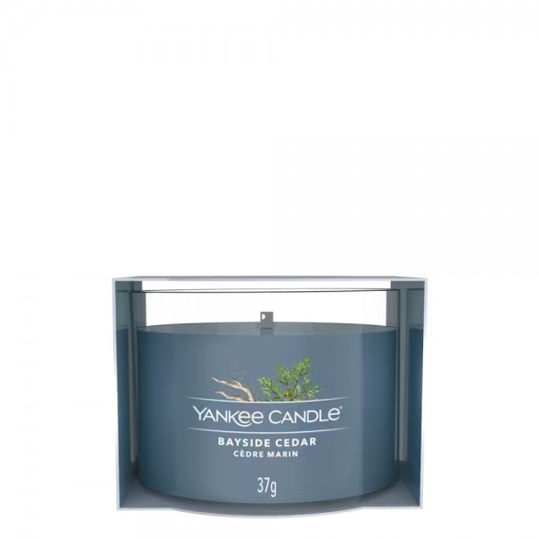 CANDELA FILLED VOTIVE BAYSIDE CEDAR