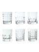 SET 6 BICCHIERI ACQUA TRASPARENTE CRYSTAL TOUCH