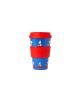 TAZZA 400 ML COPERCHIO SILICONE SNOOPY CUCCIA