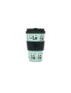 TAZZA 400 ML CON FASCIA E COPERCHIO SILICONE PANDA