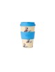 TAZZA 400 ML COPERCHIO SILICONE SNOOPY COPERTINA