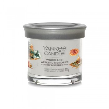 CANDELA PICCOLA TUMBLER WOODLAND WEEKEND MEMORIES YANKEE CANDLE