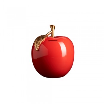 SALVADANAIO APPLE RED BLOGO