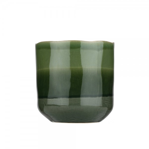 CACHEPOT VERDE M NUANCE