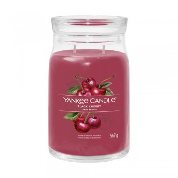 CANDELA GIARA GRANDE SIGNATURE BLACK CHERRY YANKEE CANDLE