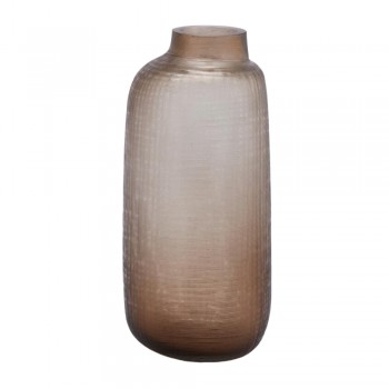 VASO CON COLLO TRAME 38 CM CAMEL EDG