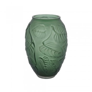 VASO FOGLIE MATT 28 CM VERDE 