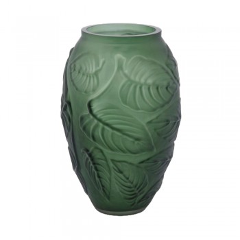 VASO FOGLIE MATT 33 CM VERDE EDG