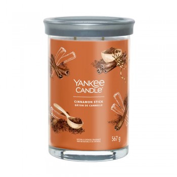 CANDELA GRANDE SIGNATURE TUMBLER CINNAMON STICK YANKEE CANDLE