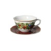 TAZZA COLAZIONE CON PIATTINO TARTAN CHRISTMAS