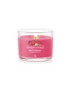 CANDELA FILLED VOTIVE RED RASPBERRY