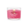 CANDELA FILLED VOTIVE RED RASPBERRY