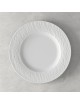 SET 6 PIATTI PIANI 27 CM MANUFACTURE ROCK BLANC