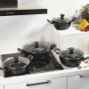 CASSERUOLA BASSA 24 CM FORGIATA SHUTTLE NERA