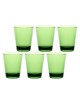 SET 6 BICCHIERI ACQUA FIABA VERDE