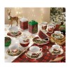 TAZZA COLAZIONE CON PIATTINO TARTAN CHRISTMAS