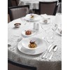 SERVIZIO TAVOLA 18 PEZZI NEVE BONE CHINA