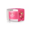 CANDELA FILLED VOTIVE RED RASPBERRY