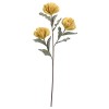 FIORE TRIPLO SENAPE 95CM