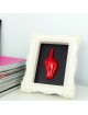 QUADRO FINGER RED 25 CM FRAMES