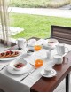 SERVIZIO TAVOLA 18 PEZZI NEVE BONE CHINA